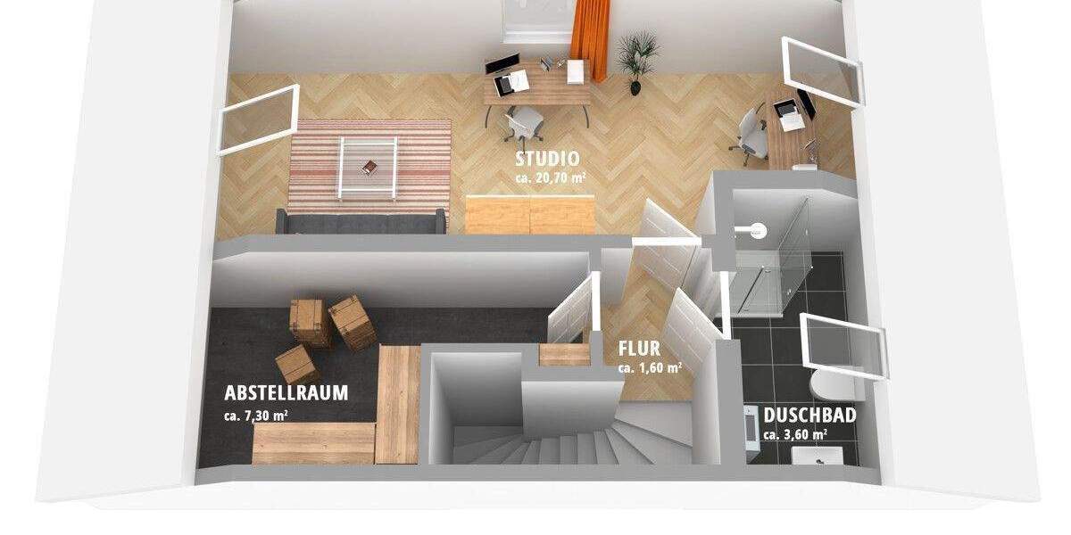 Schönes Reihenendhaus mit Garten, Garage und Stellplatz in Nürnberg-Gebersdorf 5 zimmer