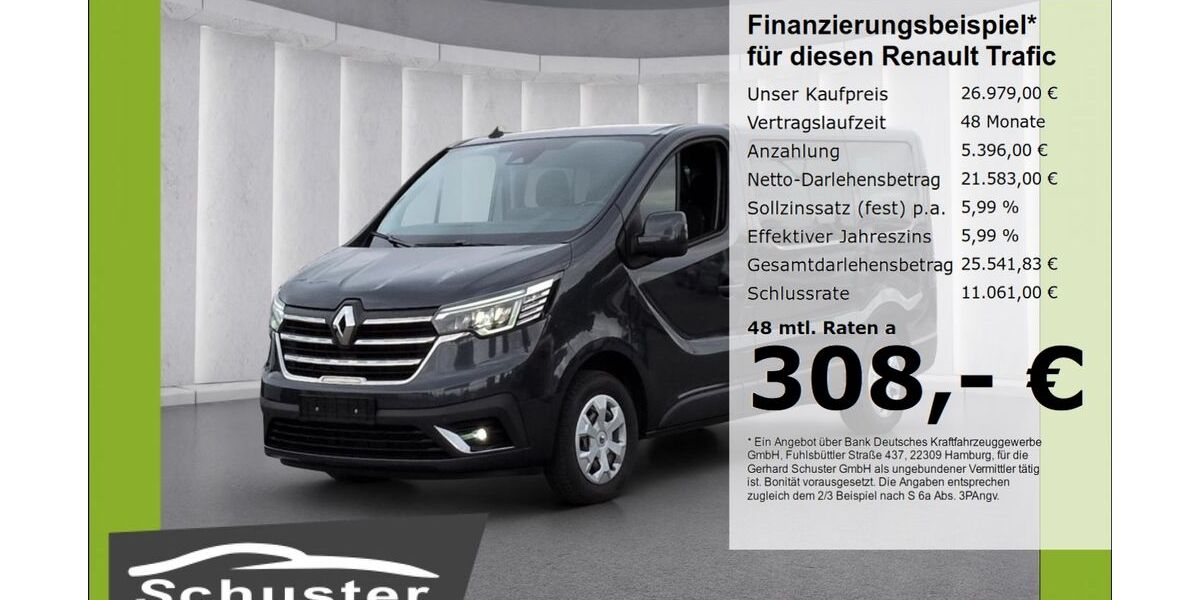 Renault Trafic 122.793 km 26.979 &euro; Ruhstorf 94099