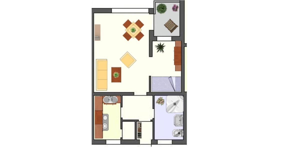 Erdgeschoßwohnung Krummhörn - 1.5 Zimmer, 42 m&sup2;, 85.000&euro; | Angebot:26381165