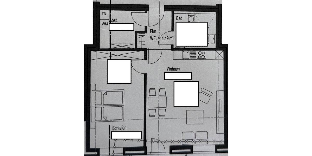 Neuwertige Eigentumswohnung im Zentrum von Varel 2 zimmer