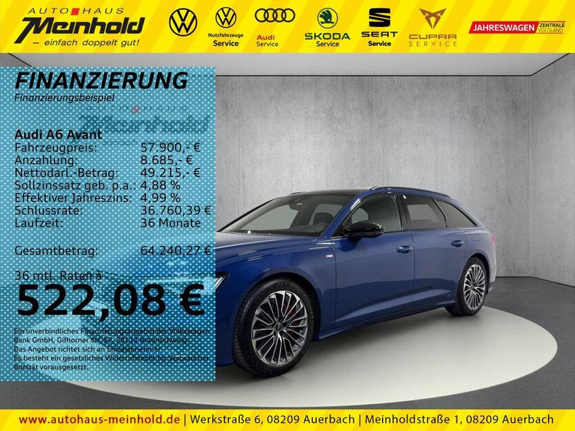 Audi A6 31.850 km 57.900 € Auerbach/Rebesgrün 08209