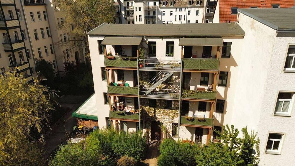 Etagenwohnung Leipzig Südvorstadt - 2 Zimmer, 61 m&sup2;, 169.000&euro; | Angebot:26344567