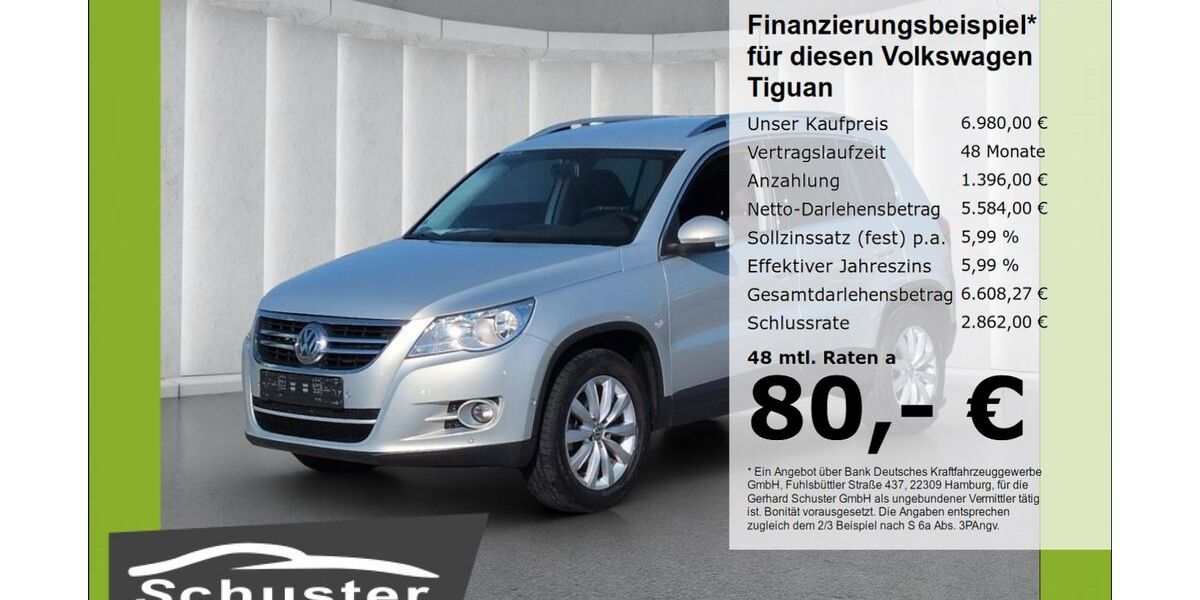 VW Tiguan 233.238 km 6.980 &euro; Ruhstorf 94099