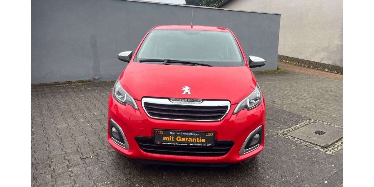 Peugeot 108 18.216 km 10.999 &euro; Riegelsberg 66292