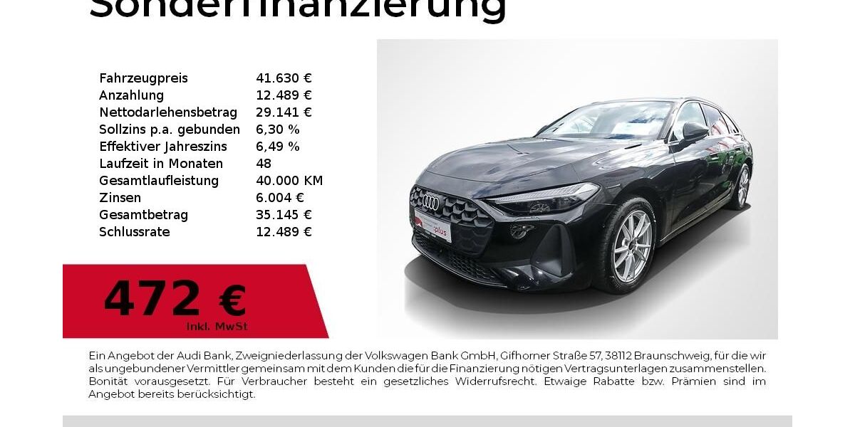Audi A5 27.600 km 41.630 &euro; Lauf an der Pegnitz 91207
