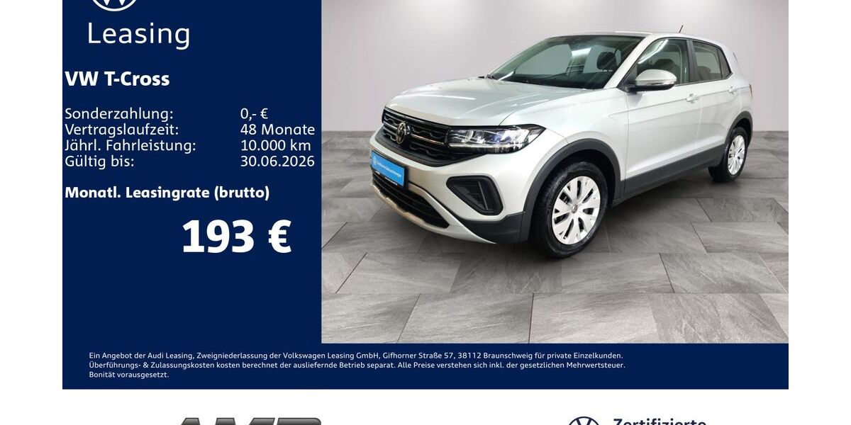 VW T-Cross 12.420 km 18.660 &euro; Borna 04552