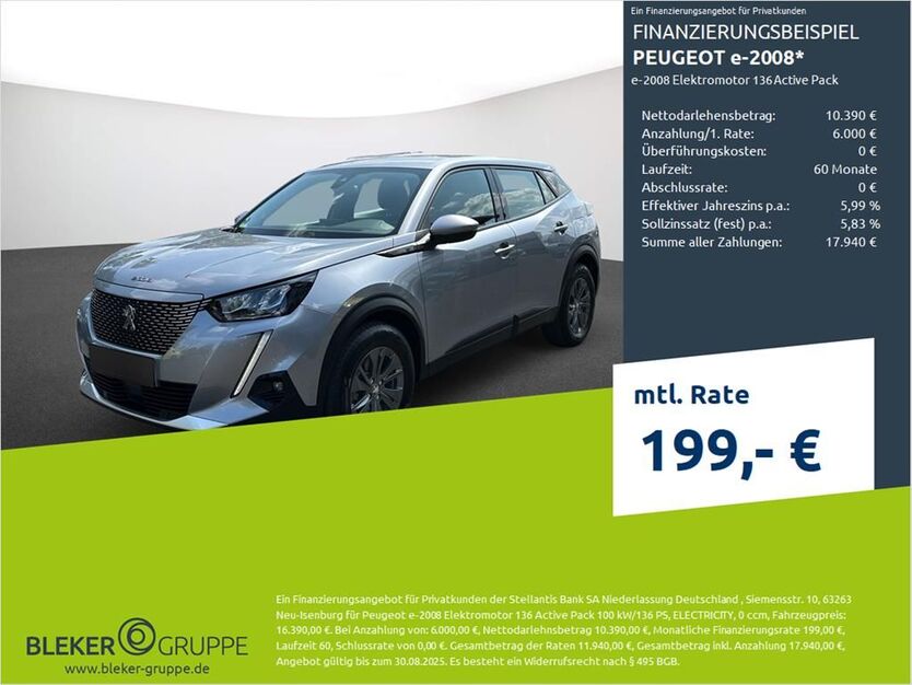 Peugeot 2008 40.421 km 15.990 € Dülmen 48249