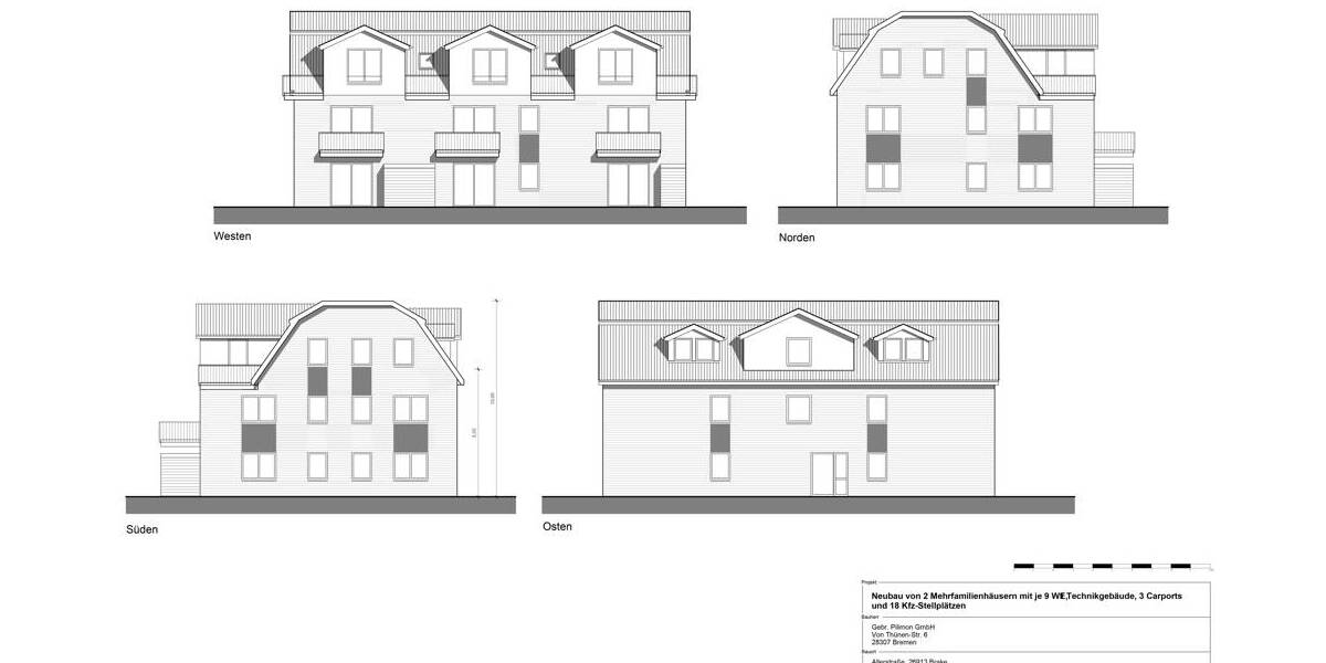 Etagenwohnung Brake - 2 Zimmer, 60 m&sup2;, 206.000&euro; | Angebot:25669815