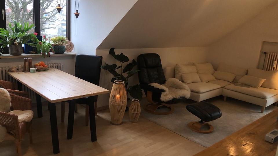 Dachgeschoßwohnung Augsburg Innenstadt - 2 Zimmer, 52 m&sup2;, 250.000&euro; | Angebot:24538859