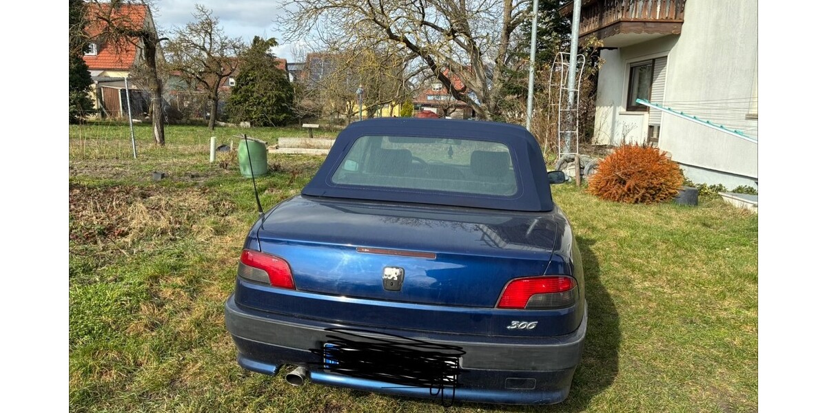Peugeot 306 Cabriolet 148.330 km 1.500 &euro; Kleinlangheim 97355