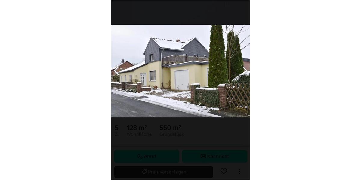 Etagenwohnung Ilsede - 4 Zimmer, 125 m&sup2;, 1.500&euro; | Angebot:25301475