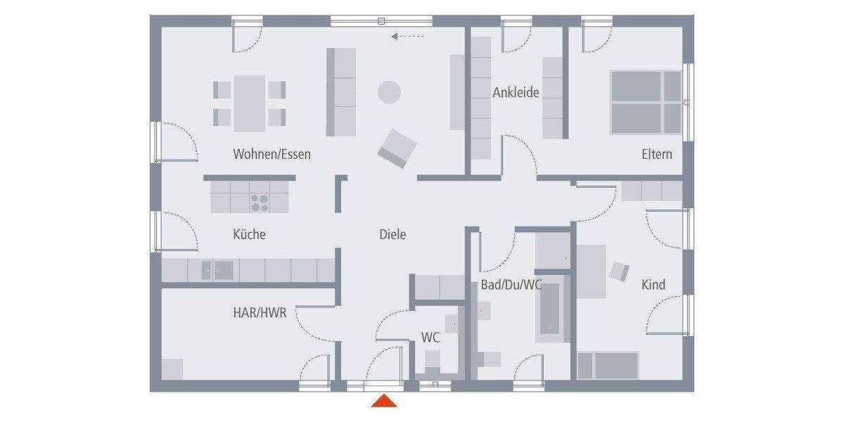 Bungalow Lebach - 3 Zimmer, 106 m&sup2;, 482.900&euro; | Angebot:25779122
