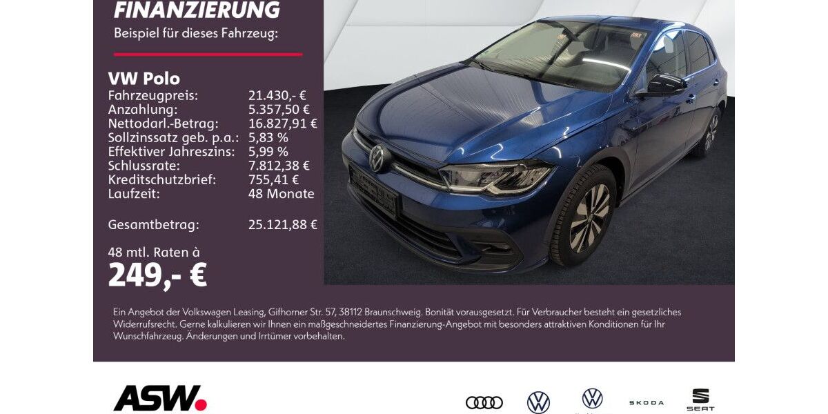 VW Polo 21.300 km 21.430 &euro; Weinsberg 74189