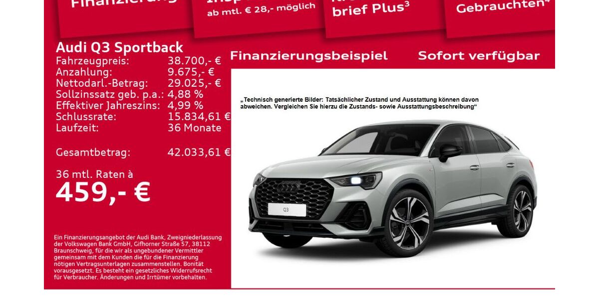 Audi Q3 46.600 km 38.700 &euro; Berlin 10587