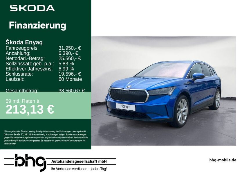 Skoda Enyaq 43.243 km 31.950 € Freudenstadt 72250