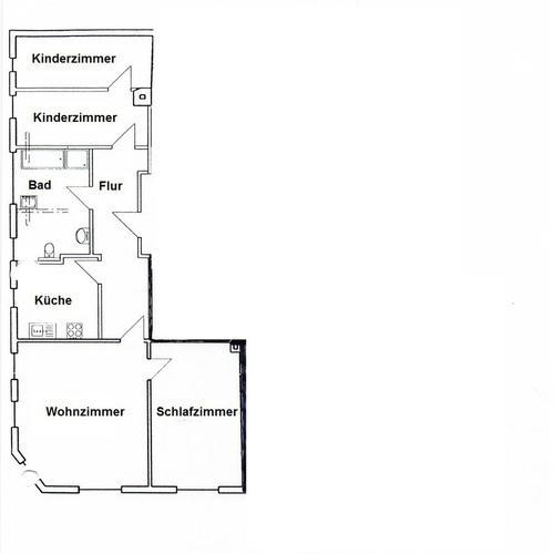 Dachgeschoßwohnung Frankenberg (Sachsen) - 4 Zimmer, 87 m&sup2;, 488&euro; | Angebot:26424147