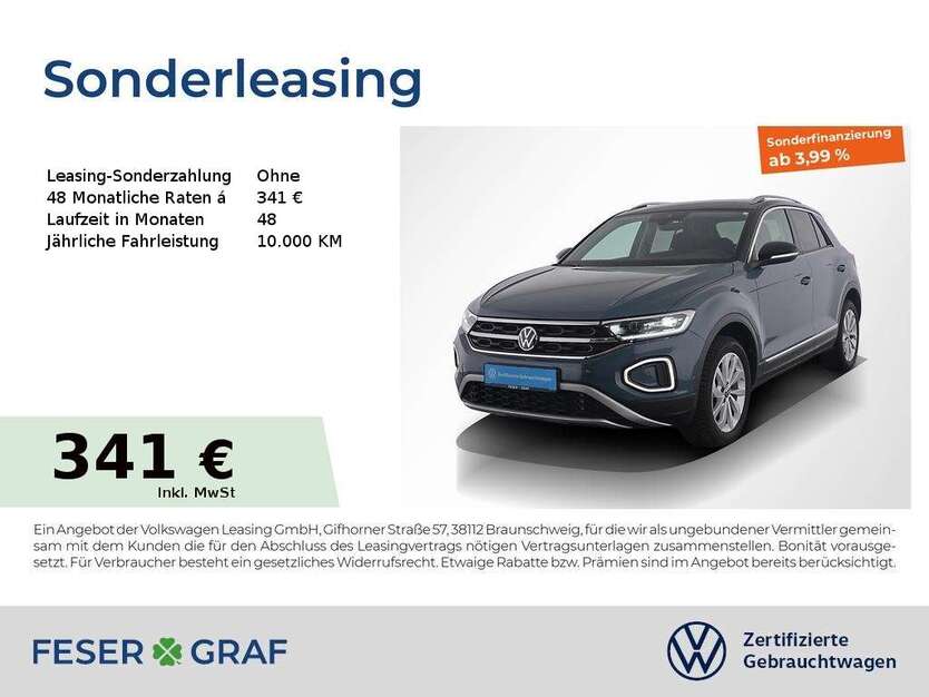 VW T-Roc 20.135 km 29.750 € Nürnberg 90411