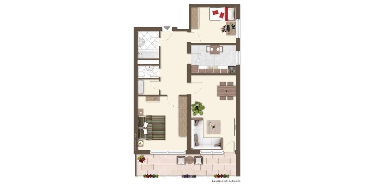 Etagenwohnung Bad Königshofen - 3 Zimmer, 87 m&sup2;, 156.500&euro; | Angebot:25779606