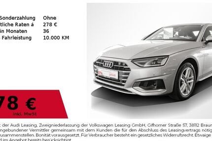Audi A4 24.363 km 32.990 € Bernburg 06406