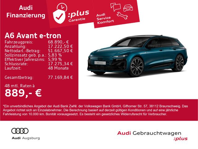 Audi A6 e-tron 8.800 km 68.890 &euro; Gersthofen 86368
