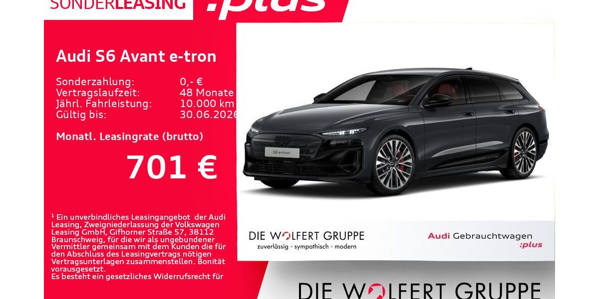 Audi S6 e-tron 8.248 km 81.550 &euro; Großwallstadt 63868