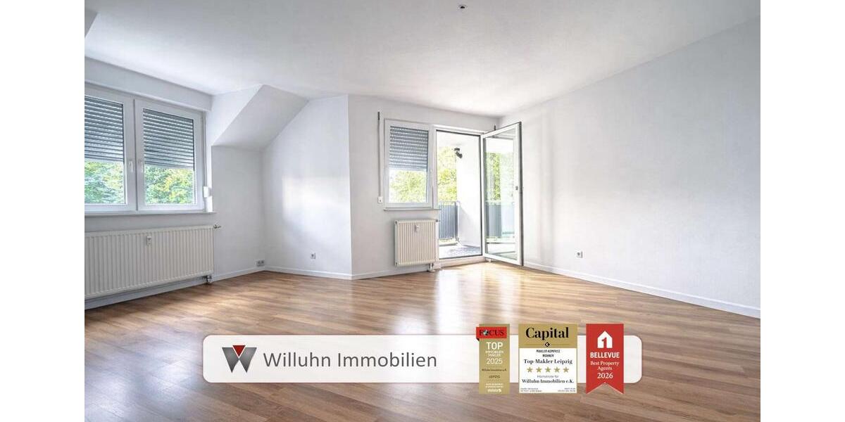 Dachgeschoßwohnung Delitzsch - 4 Zimmer, 88 m&sup2;, 820&euro; | Angebot:24980601