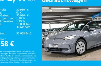 VW ID.3 26.788 km 29.930 &euro; Stuttgart-Wangen 70188