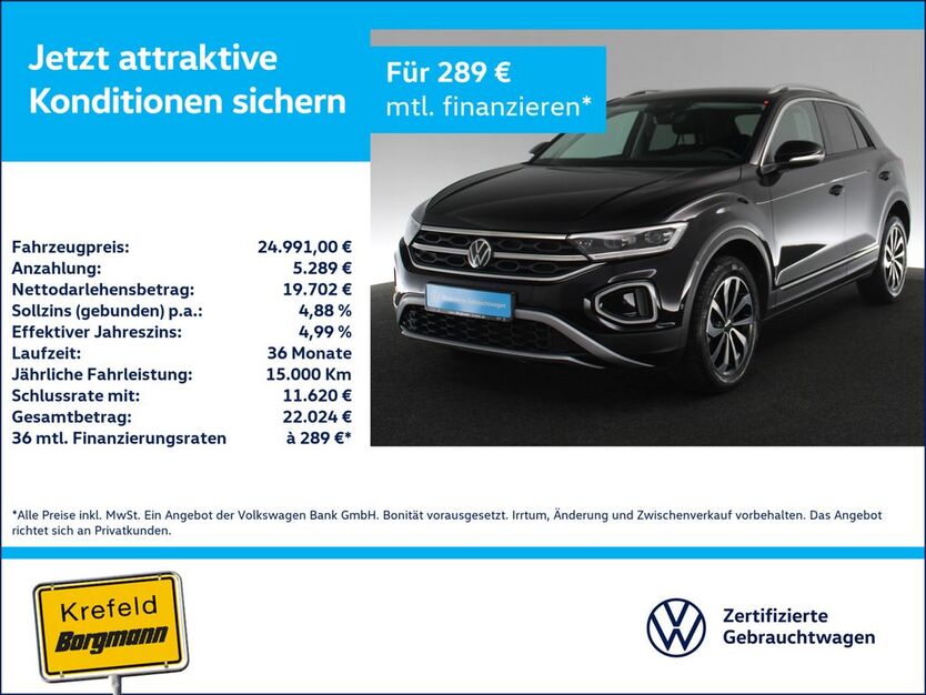 VW T-Roc 18.526 km 24.991 € Krefeld 47803
