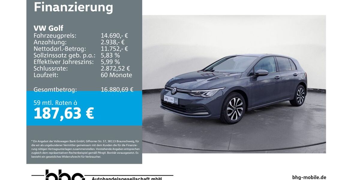 VW Golf 116.919 km 14.690 &euro; Balingen 72336
