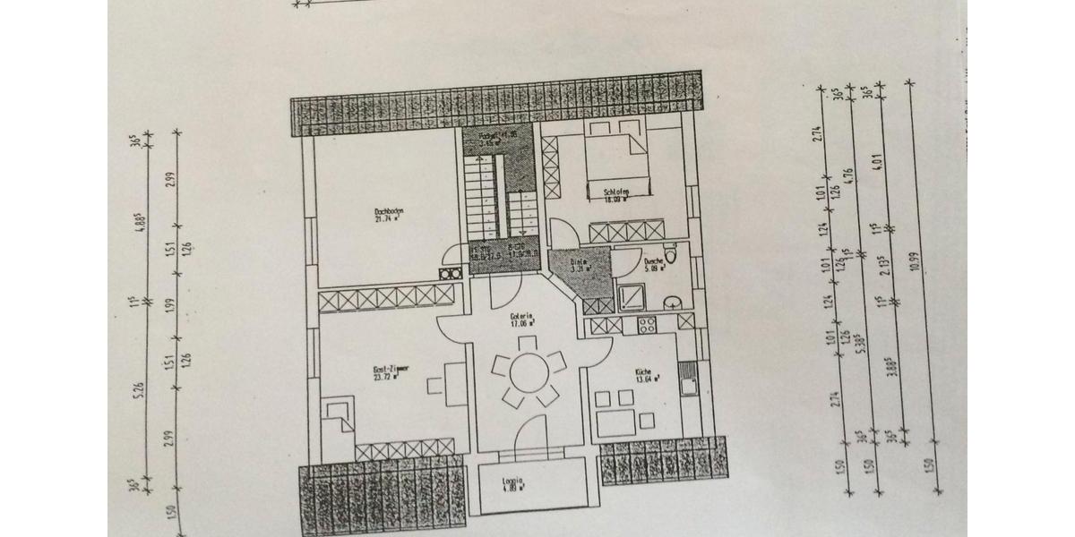 Dachgeschoßwohnung Marktredwitz - 4 Zimmer, 89 m&sup2;, 780&euro; | Angebot:26395865