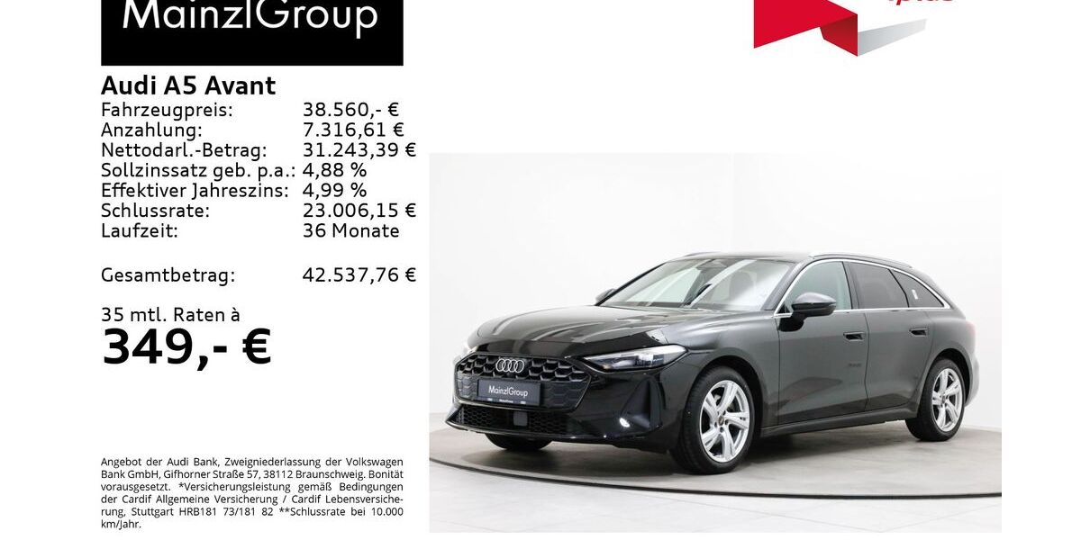 Audi A5 28.700 km 38.560 &euro; Feldkirchen/Westerham 83620