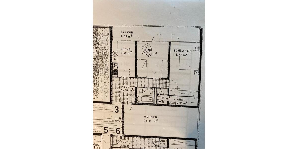 Etagenwohnung Schopfheim - 3 Zimmer, 91 m&sup2;, 259.000&euro; | Angebot:26222040