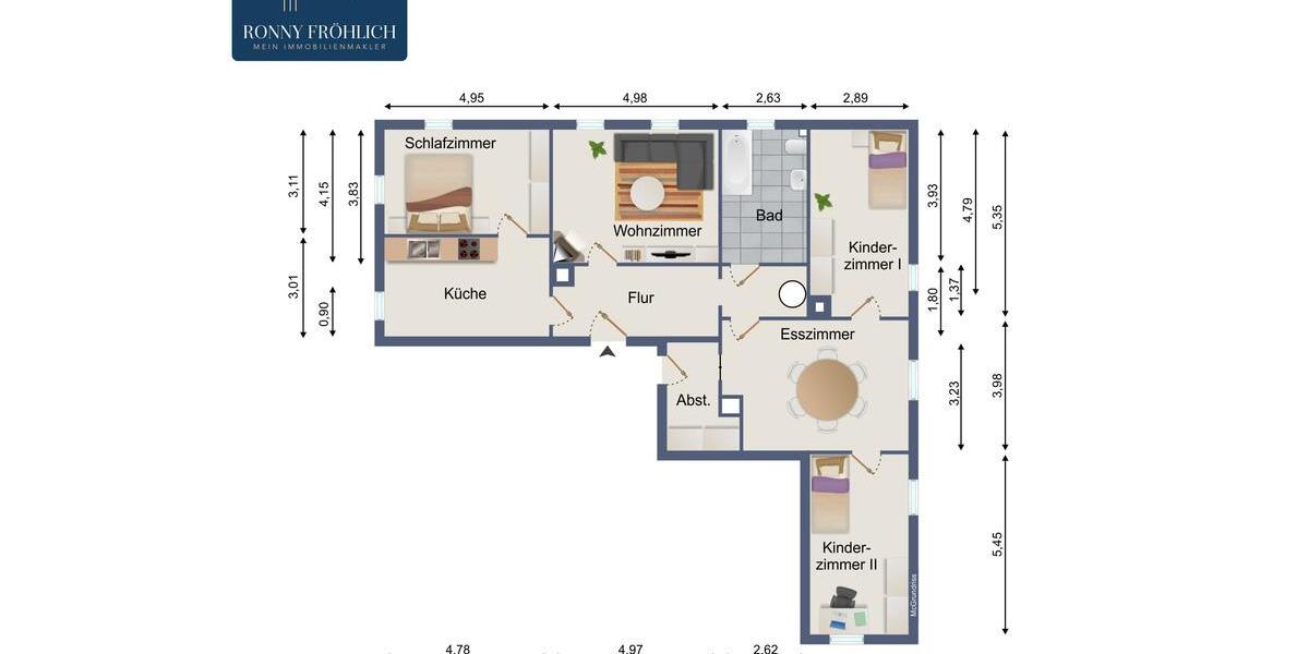 XL 5-Raum-Wohnung in Lauter-Bernsbach mit Einbauküche + Kaminofen und wirklich viel Platz zu Mieten 5 zimmer