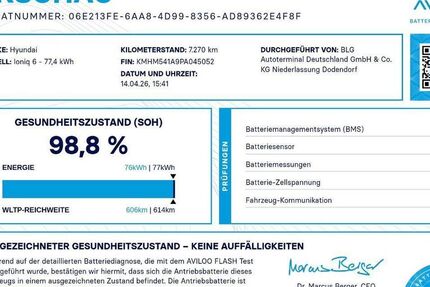 Hyundai IONIQ 6 7.270 km 33.790 &euro; Mainz-Kastel 55252