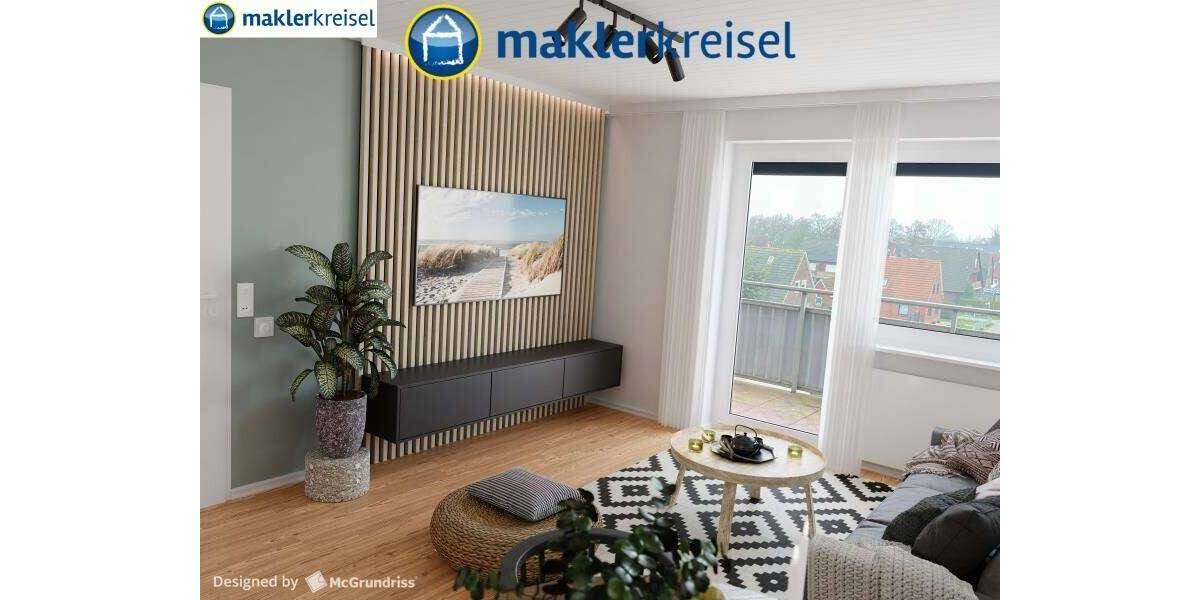 Etagenwohnung Dornum / Dornumersiel Dornumersiel - 2 Zimmer, 45 m&sup2;, 139.000&euro; | Angebot:26053276
