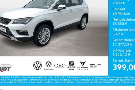 Seat Ateca 71.420 km 16.975 &euro; Bernsdorf 09337