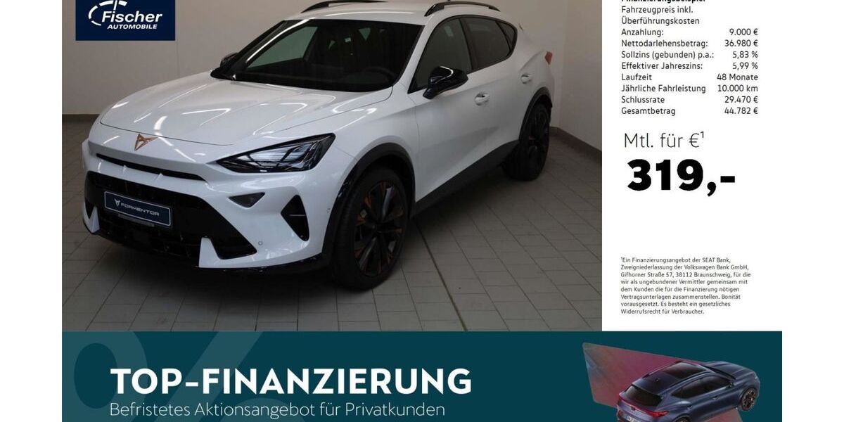 Cupra Formentor 2.000 km 45.980 € Amberg 92224