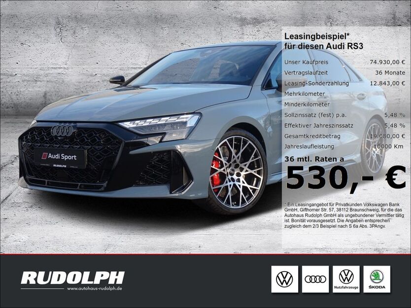 Audi RS3 3.900 km 69.960 € Merseburg 06217