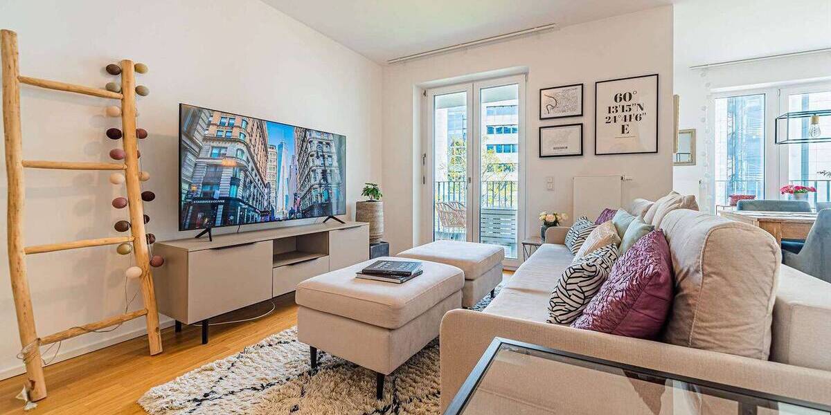 Etagenwohnung Frankfurt am Main Niederrad - 2 Zimmer, 60 m&sup2;, 2.200&euro; | Angebot:26289463