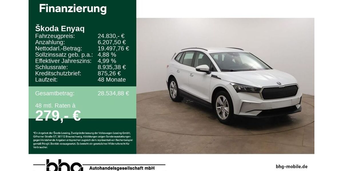 Skoda Enyaq 22.378 km 24.830 &euro; Albstadt 72458