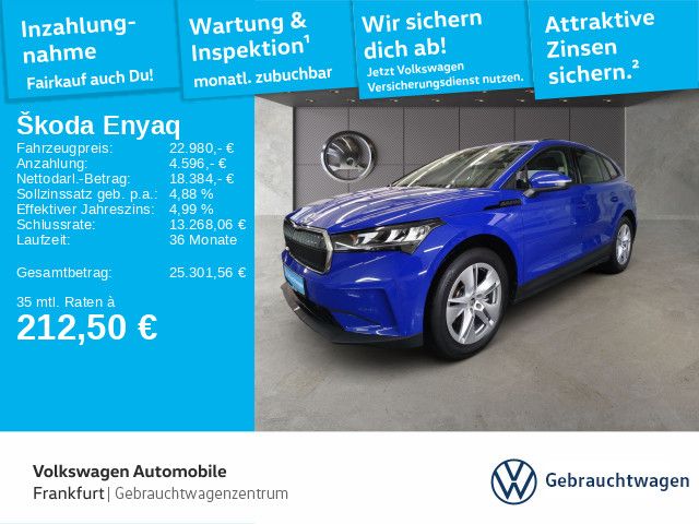 Skoda Enyaq 16.491 km 21.850 &euro; Frankfurt 60326