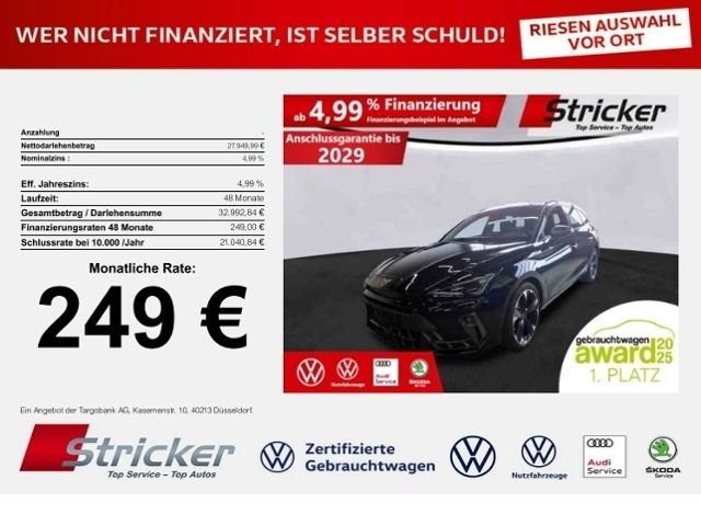 Cupra Leon 34.418 km 27.879 € Detmold 32760