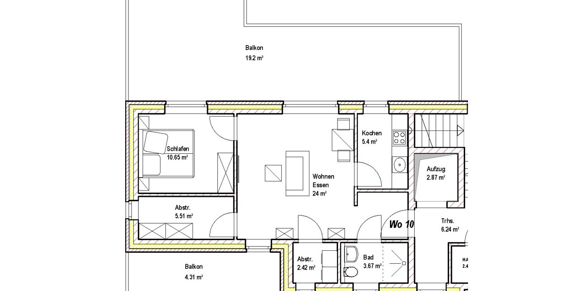 Einfamilienhaus Oldenburg Bürgeresch - 2 Zimmer, 65 m&sup2;, 1.100&euro; | Angebot:26012807