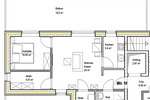 Einfamilienhaus Oldenburg Bürgeresch - 2 Zimmer, 65 m&sup2;, 1.100&euro; | Angebot:26012807