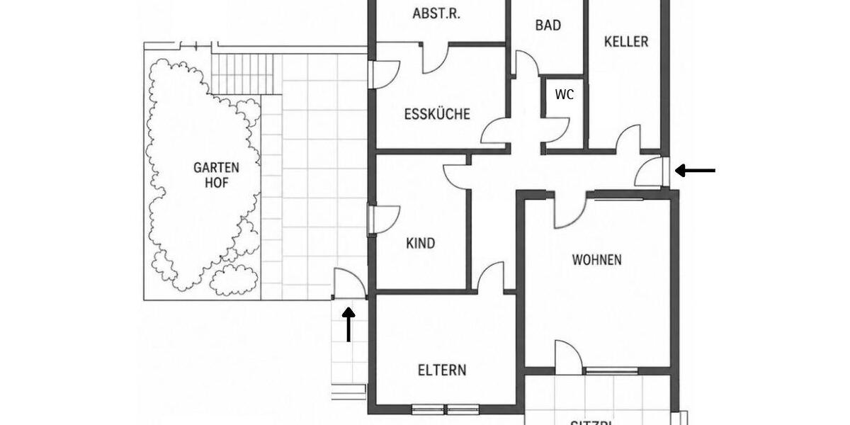 Erdgeschoßwohnung Aalen Ebnat - 3 Zimmer, 85 m&sup2;, 249.000&euro; | Angebot:26885479