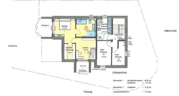 Erdgeschoßwohnung Baunatal - 4 Zimmer, 135 m&sup2;, 465.000&euro; | Angebot:27528522