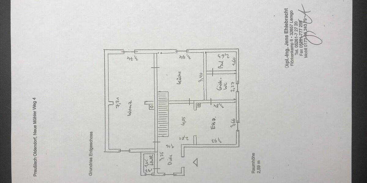 Einfamilienhaus Preußisch Oldendorf Börninghausen - 6 Zimmer, 155 m&sup2;, 108.000&euro; | Angebot:26290172