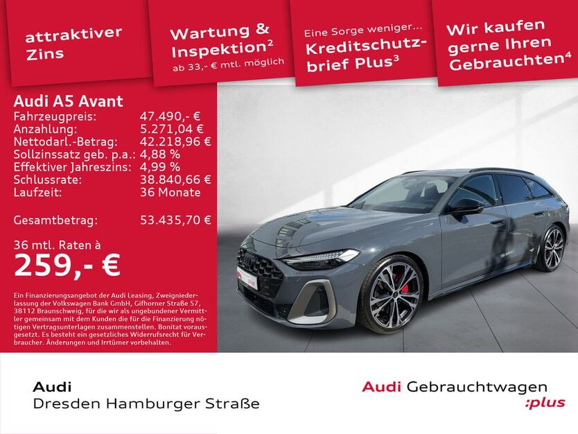 Audi A5 11.581 km 47.490 € Dresden 01067