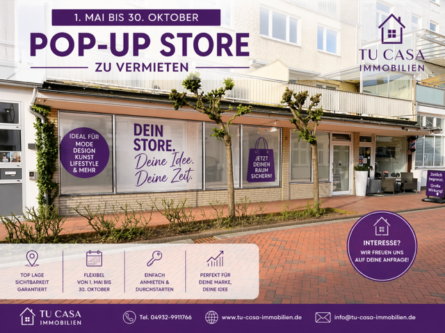 Gewerbeobjekt Norderney - 1.665&euro; | Angebot:26299719