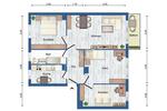 Etagenwohnung Annaburg - 4 Zimmer, 76 m&sup2;, 533&euro; | Angebot:23860100